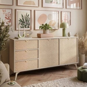 Aparador 2 Portas + 3 Gavetas Forest