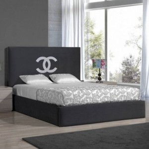 Cama Estofada de Casal CC Bordado + Colchão Opc.