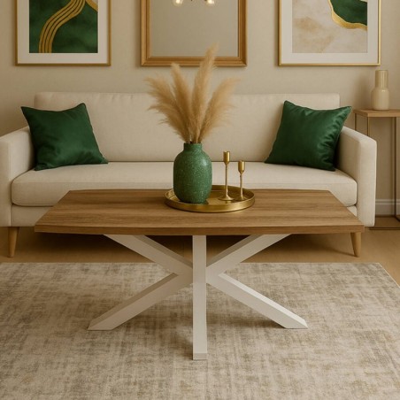 Mesa de Centro Retangular Stacy