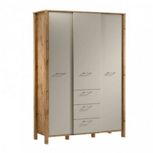 Roupeiro 3 Portas + 3 Gavetas Indygo