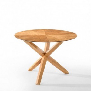 Mesa de Jantar Fixa Redonda Drancy