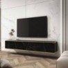 Base Tv Suspensa + 3 Portas Oro