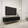 Base Tv Suspensa + 2 Portas Oro
