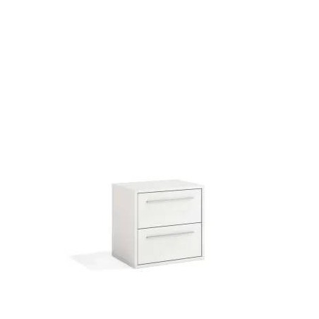 Mesa de Cabeceira 2 Gavetas Zeus