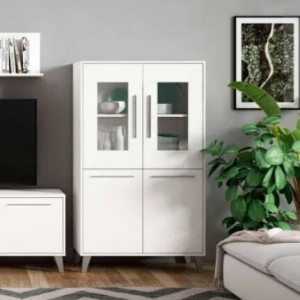 Elemento Prateleiras 2 Portas Zeus