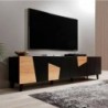 Sala Completa Etna (Preto/Dab Craft)