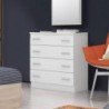 Quarto Completo Baby Face c/ Detalhes em Espelho  + Colchão Opc.