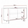 Aparador 2 Portas Lygrint 140cm