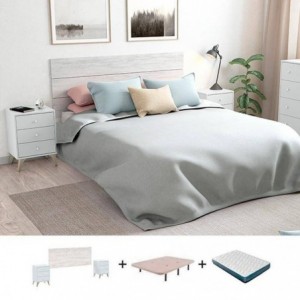 Pack Quarto Completo Sweet c/ Tapi + Colchão Premium 17HR (190x150cm)