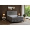 Cama Pandora + Estrado, Sistema Elevatório e Fundos + Colchão Opc.