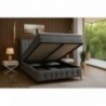 Cama Pandora + Estrado, Sistema Elevatório e Fundos + Colchão Opc.