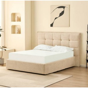 Cama Estofada Magali (37cm) + Colchão Opc.