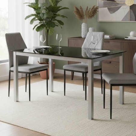 Mesa de Jantar Fixa Cadell (140x90x75cm)