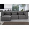 Sofá Modular 2L + Chaise Long Reversível Luxury 02 (260x160cm)