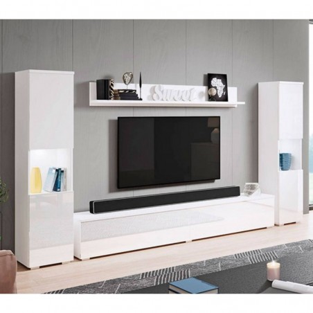 Estante Completa Paris 1 (c/ Luz Led)