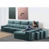 Sofá 3L + Chaise Long c/ Cama Apolo Prime (375x160cm)