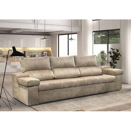 Sofá 3 Lugares c/ Cama Amazônia (2400x112cm)