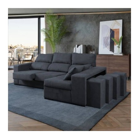 Sofá 2L + Chaise Long Mozart Special (275x155cm)