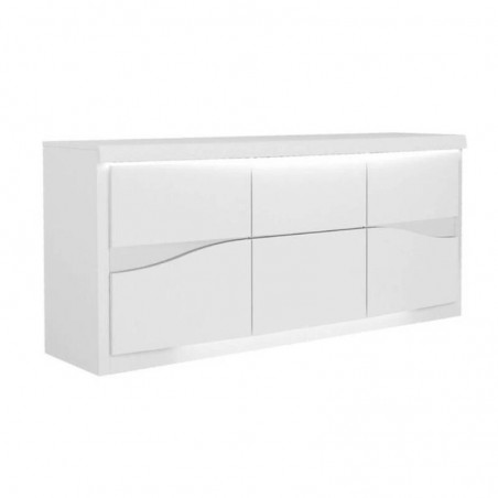 Aparador 3 Portas Spirit Lacado c/ Brilho