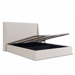 Cama de Casal Estofada Veronica + Colchão Opc.