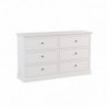 Cómoda 6 Gavetas Lucca