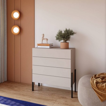 Cómoda 4 Gavetas Jukon