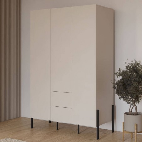 Roupeiro 3 Portas + 2 Gavetas Jukon