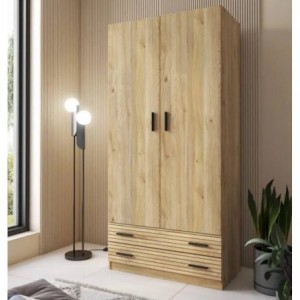 Roupeiro 2 Portas + 2 Gavetas Rapid