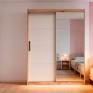 Roupeiro 2 Portas de Correr Inova 150cm