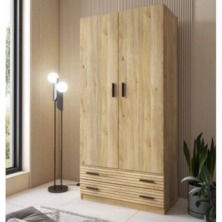 Roupeiro 2 Portas + 2 Gavetas Rapid