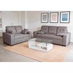 Conjunto Sofá 3 Lugares + 2 Lugares Egeo