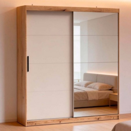 Roupeiro 2 Portas de Correr Inova 200cm