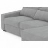 Sofá 2L + Chaise Long  c/ Cama e Baú Oslo (270x158cm)