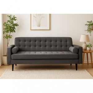 Sofá 3 Lugares c/ Cama Pink (210x88cm)