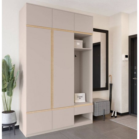 Roupeiro 7 Portas + 1 Gaveta Frida