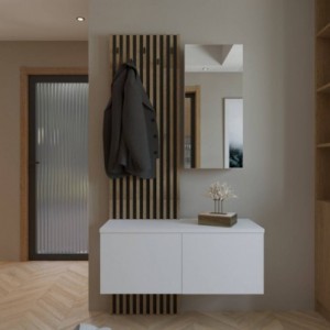 Móvel Hall c/ Espelho Arika