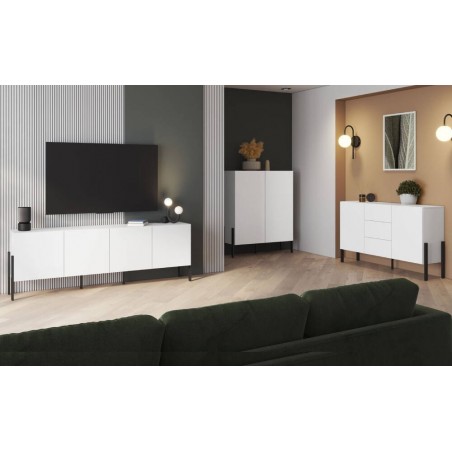 Sala Completa Jukon ll (Branco Mate)