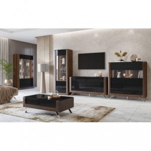 Sala Completa Kasai (Preto Brilhante)