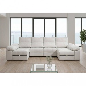 Sofá Dupla Chaise c/ Cama Gala (334x170cm)