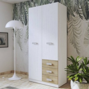 Roupeiro 2 Portas + 3 Gavetas Donald Roupeiro 2 Portas + 3 Gavetas Donald