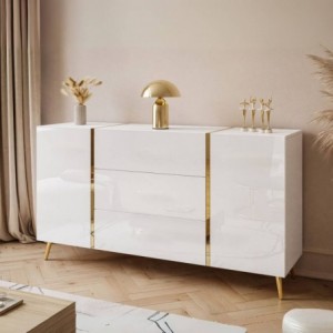 Aparador 2 Portas + 3 Gavetas Onyx