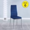 Pack 6 Cadeiras Avatar (Azul)