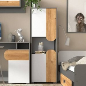 Elemento Prateleiras 2 Portas Carini