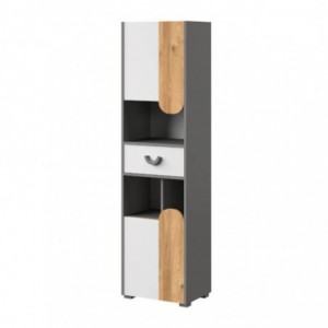 Elemento Prateleiras 2 Portas + 1 Gaveta Carini