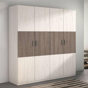 Roupeiro 4 Portas de Bater Monika Roupeiro 4 Portas de Bater Monika