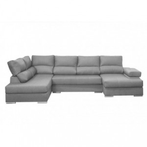 Sofá Canto c/ Cama Flora (345x150cm)