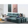 Sofá 3L + Chaise Long c/ Cama Apolo (345x160cm)