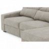 Sofá 2L + Chaise Long  c/ Cama e Baú Oslo (270x158cm)