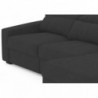 Sofá 2L + Chaise Long  c/ Cama e Baú Oslo (270x158cm)
