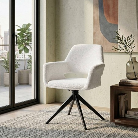 Cadeira de Sala Giratória Gabrielle